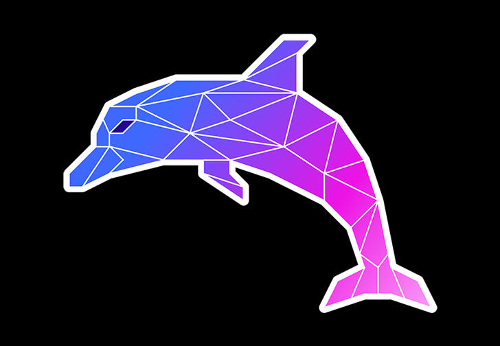 Dolphin in Low Poly